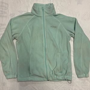 Blue woman’s Colombia zip up